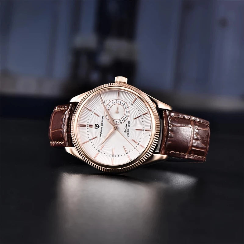 Luxury Saphire Glass Business Watch