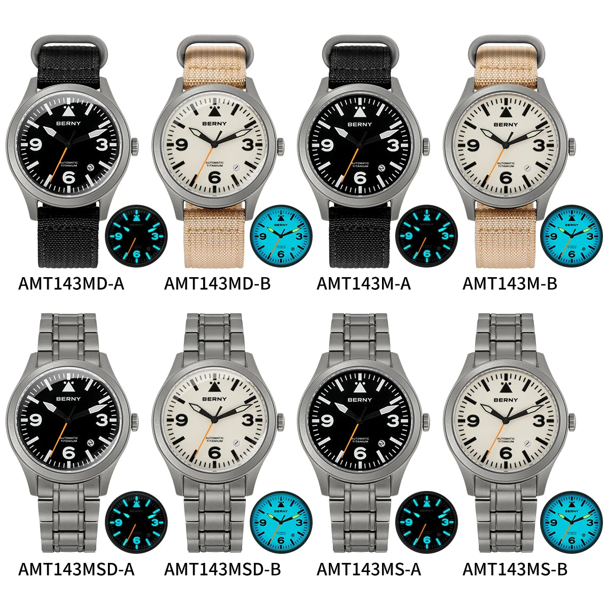 Full Titanium Automatic Watch 